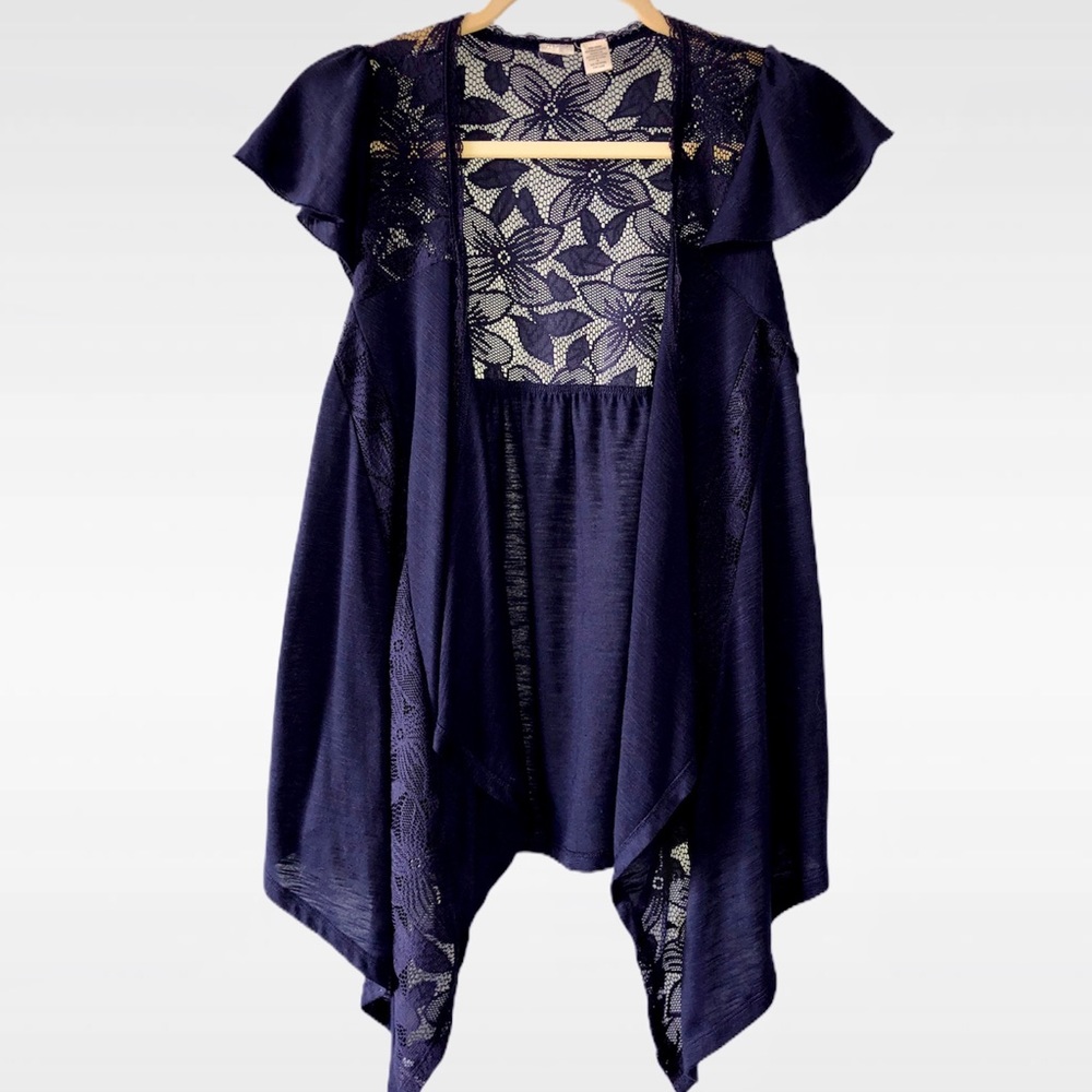 5/$20 Draped Floral Cardigan